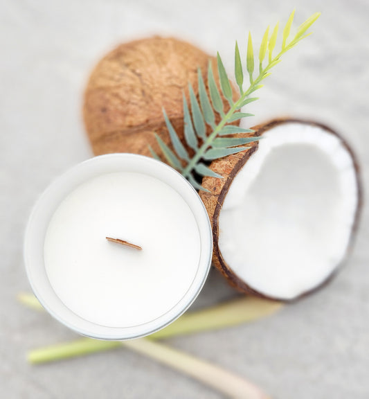 Coconut & Lemongrass Candle (200g)